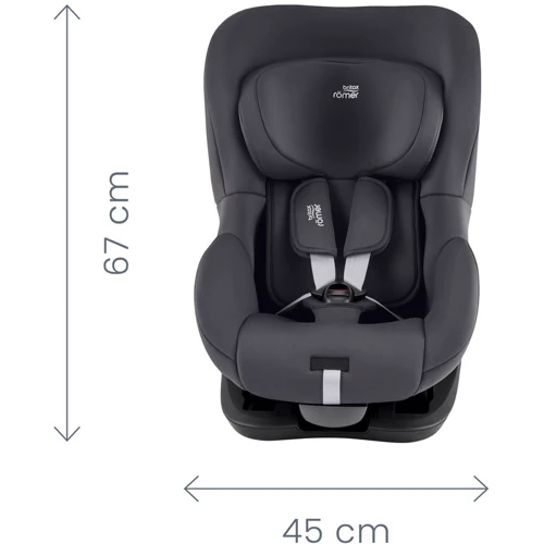 Автокрісло Britax Römer KING Pro Night Blue (2000039729): Колір синий