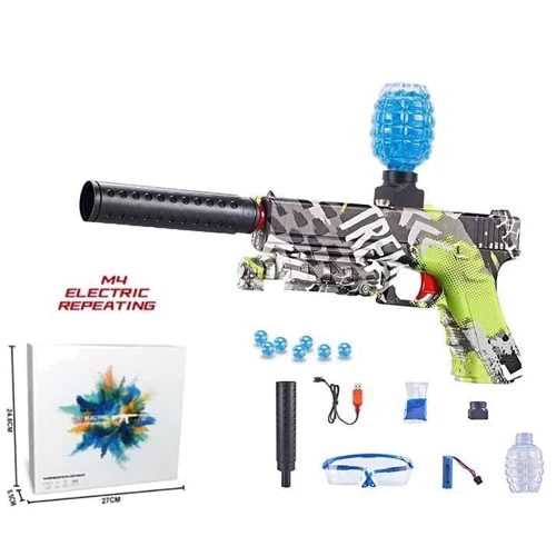 Пистолет детский на аккумуляторе с 2 режимами стрельбы (G 910-1): Производитель Noname