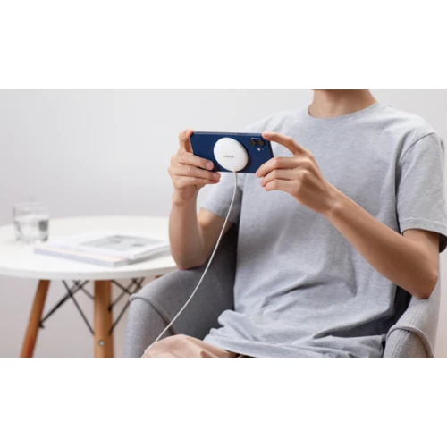 Зарядний пристрій ANKER Wireless Charger MagSafe PowerWave 15W White (A2565G21) для iPhone 16 I 15 I 14 I 13 I 12 series фото 8