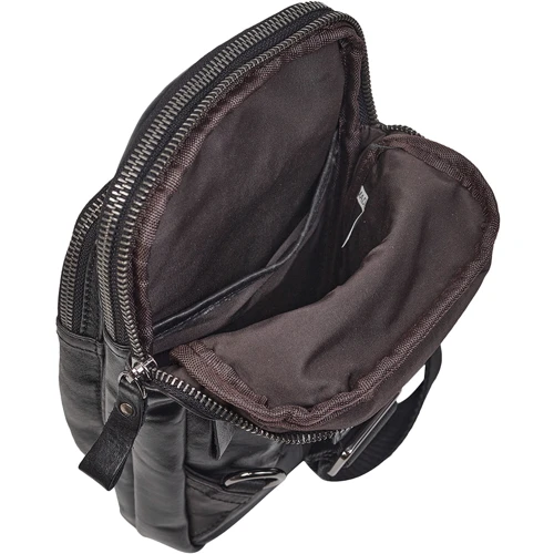 Мужская сумка-слинг Buffalo Bags черная (SHIM7592A-black): Страна производитель Китай