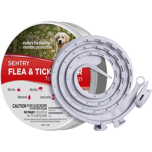 Ошейник от блох и клещей Sentry Flea&Tick Collar Large для собак крупных пород 56 см 2 шт. в упаковке