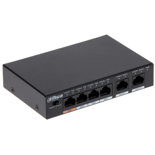 Мережевий комутатор Dahua DH-PFS3006-4ET-60