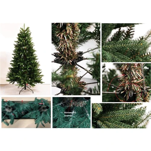 Декорация гирлянд Twinkly в виде искусственной елки 180см, 3 сегмента