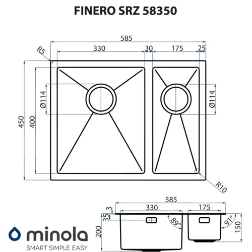 Minola FINERO SRZ 58350