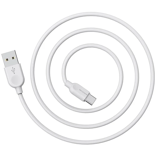 Кабель Borofone USB Cable to USB-C 1m White (BX14): Длина 1 м