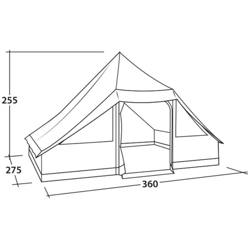 Палатка Easy Camp Moonlight Cabin Grey (120444)