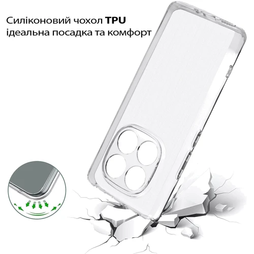 Чохол для телефона BeCover TPU Case Transparancy for Poco X7 (713778)