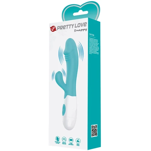 Вибратор LYBAILE Pretty Love Snappy Light Blue (BI-014173-A1)