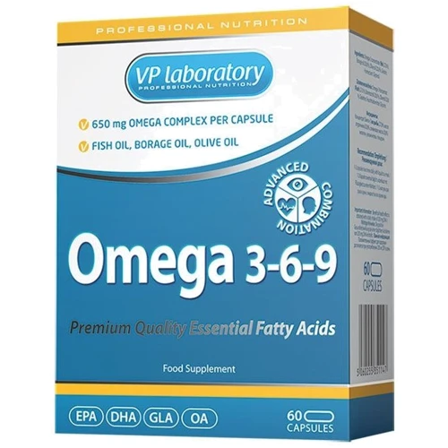 VPLab Omega 3-6-9 Омега 3-6-9 60 капсул