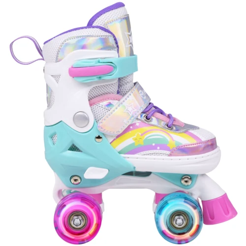 Раздвижные ролики квады Maraton Skimo S 30-34 green