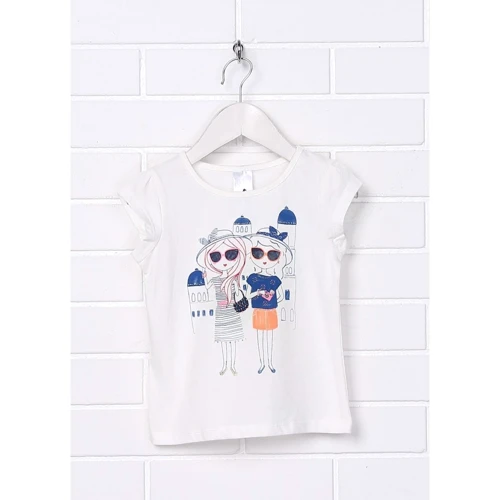 Футболка C&A 77534-2012293 134 см белая