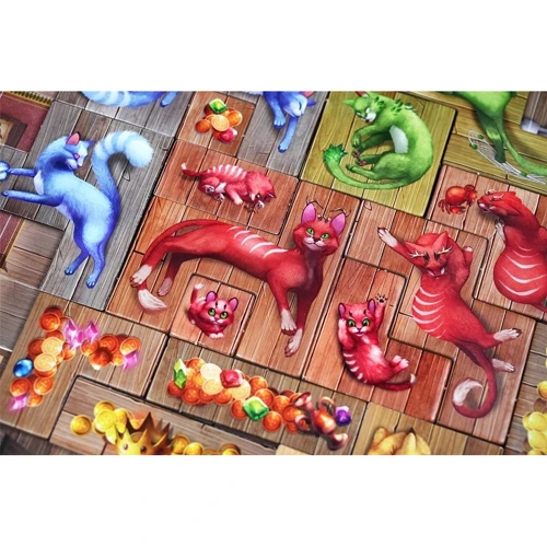 Настільна гра (доповнення) Geekach Games Острів котів: Кошенята і звірята (The Isle of Cats: Kittens + Beasts): Виробник Geekach Games