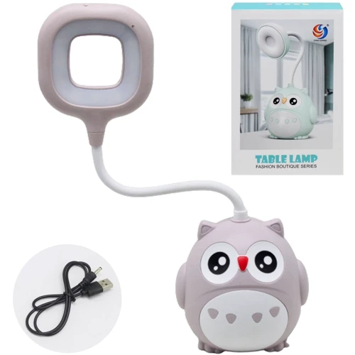 Настольная светодиодная лампа CHAO SHENG Сова сиреневая (C57877с): Производитель CHAO SHENG