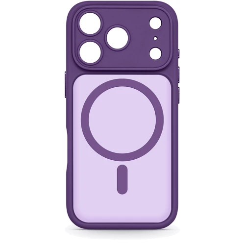 Чехол для iPhone ArmorStandart Lush MagCase Dark Violet for iPhone 17 Pro (ARM87490)