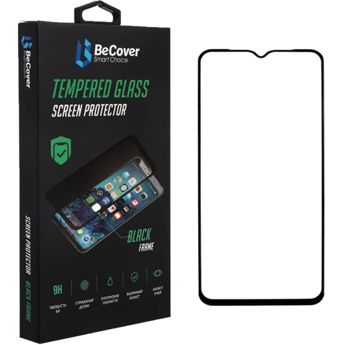 Аксессуар для смартфона BeCover Tempered Glass Black for Blackview A95 (708158)