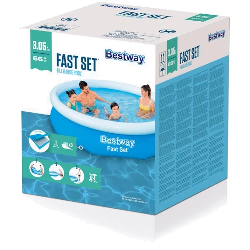 Басейн Bestway сімейний круглий 305-66 см (57456) 3200 л фото 2