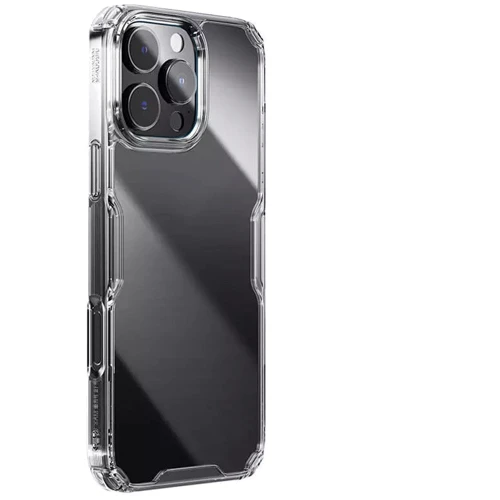 Чехол для iPhone Nillkin Nature Pro Series Clear for iPhone 16 Pro: Цвет прозрачный