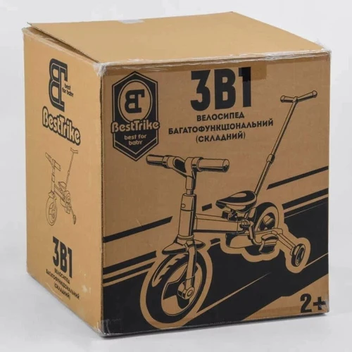 Велосипед-трансформер Best Trike родительская ручка съемные педали (55475): Тип 2х колесный велосипед