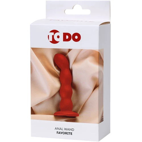 Анальная пробка Toyfa ToDo Anal Wand Favorite Red