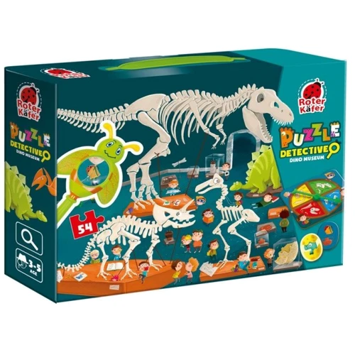 Игра настольная Vladi Toys Пазлы-детективы. Музей динозавров (RK1080-05)
