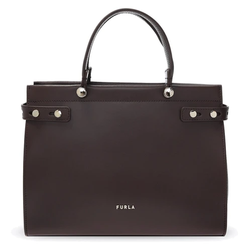 Жіноча сумка тоут Furla Lady M M Tote BAWC01L темно-коричнева (BAWC01LA.0029GAF00)