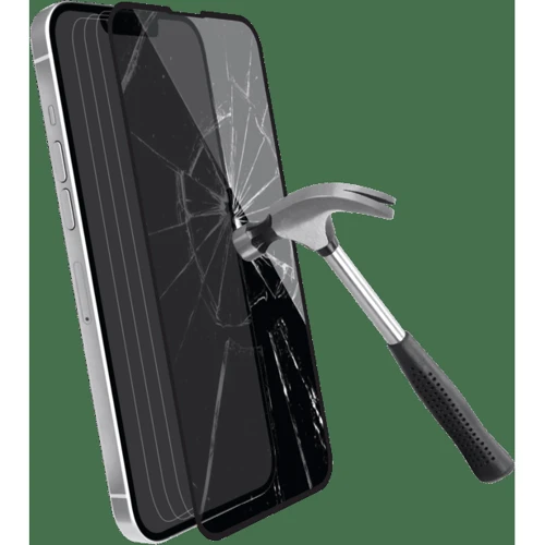Защитное стекло для iPhone Cutana Tempered Glass Antibacterial Full Coverage Black for iPhone 14 | 13 | 13 Pro: Цвет черный