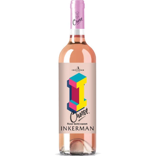 Вино Inkerman I choose розовое полусладкое 0.7л (DDSAS1N181)