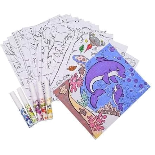 Ароматный набор для творчества Scentos Clean Colouring Увлекательные приключения (20211)