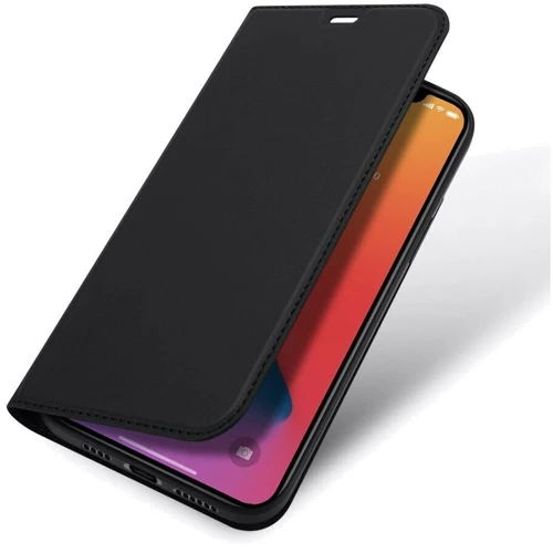 Чехол для iPhone Dux Ducis Skin Pro Black for iPhone 12 Pro Max: Материалы искусственная кожа
