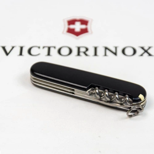 Мультитул Victorinox SPARTAN MAT чорний матовий лак (Vx13603.3_M0007p) фото 5