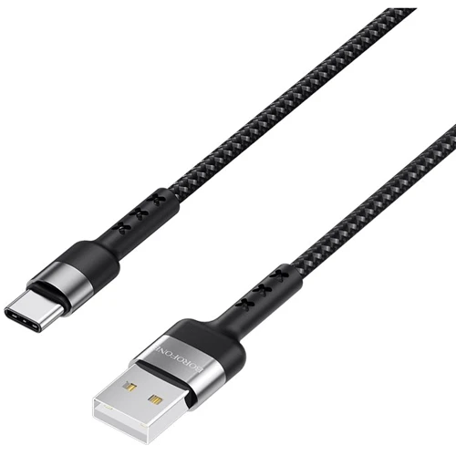 Кабель Borofone USB Cable to USB-C Advantage 1m Black (BX34)