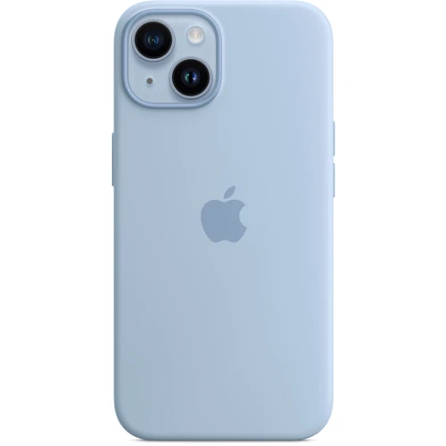 Чехол для iPhone Apple Silicone Case with MagSafe Sky (MQU93) for iPhone 14
