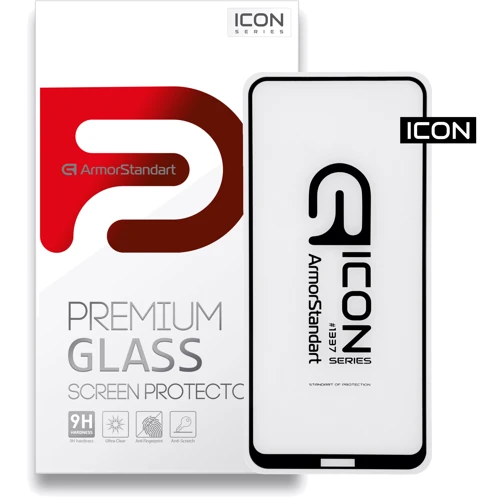 Аксессуар для смартфона Armorstandart Tempered Glass Icon Black for Nokia 3.4 (ARM57294)