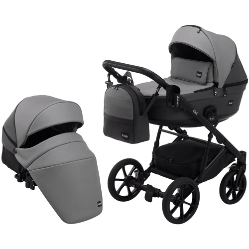 Коляска 2 в 1 Bair Kiwi ECO BK-21/15 сірий/графіт (680900): Тип коляски Универсальная коляска (2-в-1)