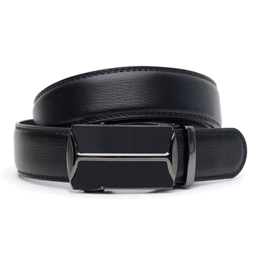 Мужской ремень Borsa Leather черный (V1GKX17-black)