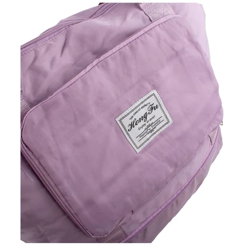 Жіноча дорожня сумка Valiria Fashion фіолетова (5DETAA2636-violet): Матеріал Полиэстер