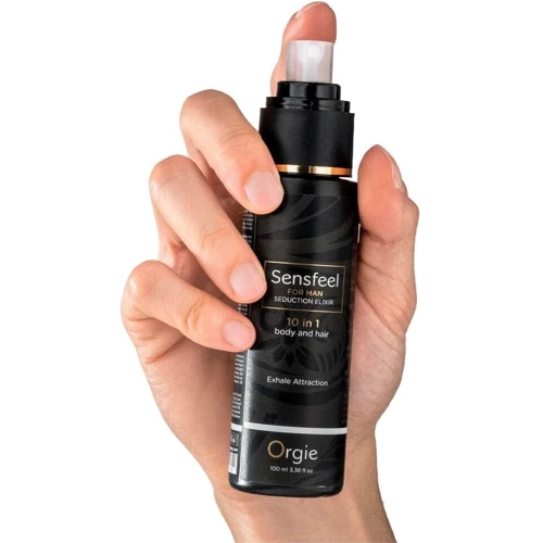 Лосьйон з феромонами для тіла та волосся Orgie – Sensfeel Seduction Elixir 10 in 1 for Man (100 мл)