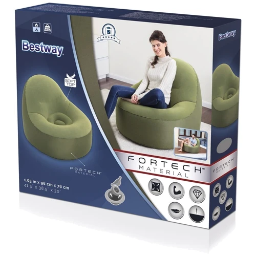 Надувное кресло Надувное кресло Bestway ToughPod 105x98x76 см (75082) фото 7