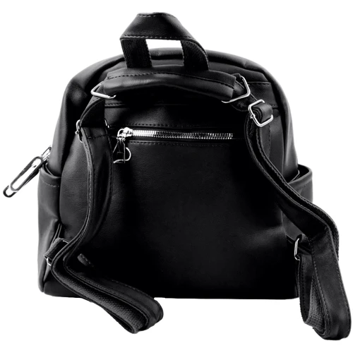 Жіночий рюкзак Valiria Fashion чорний (ODAB-008-2): Фактура Матовая, Гладкая