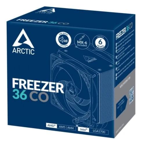 Кулер Arctic Freezer 36 CO (ACFRE00122A): Тип подшипника гидродинамический