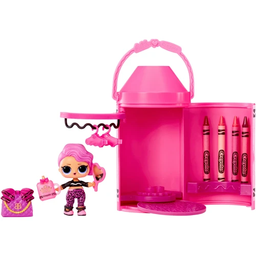 Игровой набор с куклой L.O.L. Surprise! серии Crayola Цветнашки в ассортименте (505273): Особенности Сюрприз