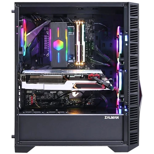 Корпус Zalman Z3 Iceberg Black: Форм-фактор материнской платы ATX / Micro-ATX / Mini-ITX