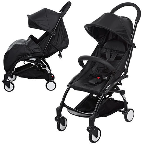 Прогулочная коляска El Camino Yoga M 3548-2 (black)