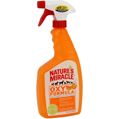 Устранитель пятен и запахов для собак 8in1 Orange Oxy New 709 мл (018065981721)