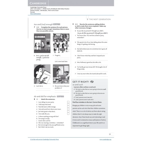 Think 4: Workbook with Online Practice: Производитель Cambridge University Press