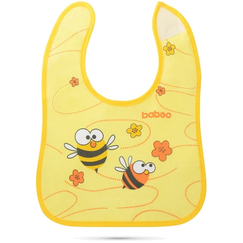 Набор нагрудников хлопчатобумажных Baboo Friends, 3 шт, 0+ месяцев (11-018) фото 3