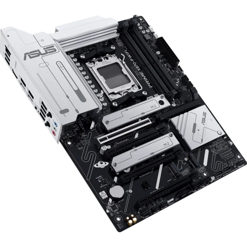 ASUS PRIME X870-P WIFI UA: Разъемы на плате USB Type-C, USB 3.2 Gen 1, USB 2.0, M.2, SATA 3.0