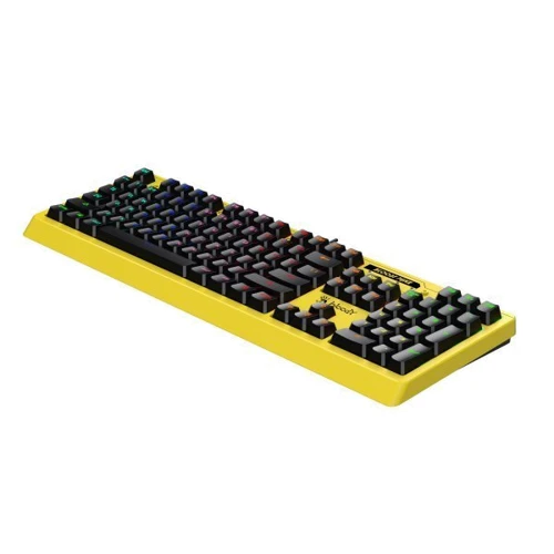 Клавіатура A4Tech B810RC Bloody (Punk Yellow): інтерфейс підключення USB