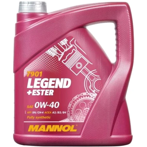 Моторна олія Mannol Legend + Ester 0W-40 3+1л (MN7901-4)