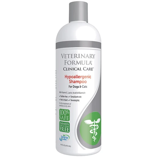 Шампунь Veterinary Formula Clinical Care Hypoallergenic Shampoo гипоаллергенный для собак и котов 473 мл (43912)